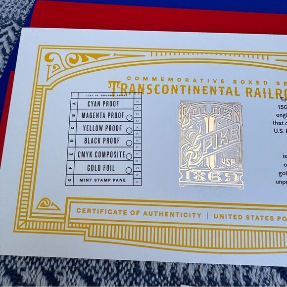 Transcontinental Railroad 150th Anniversary Box - Picture 6 of 12